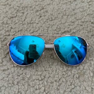 Michael Kors Blue Mirror Sunglasses MK5007 Hvar